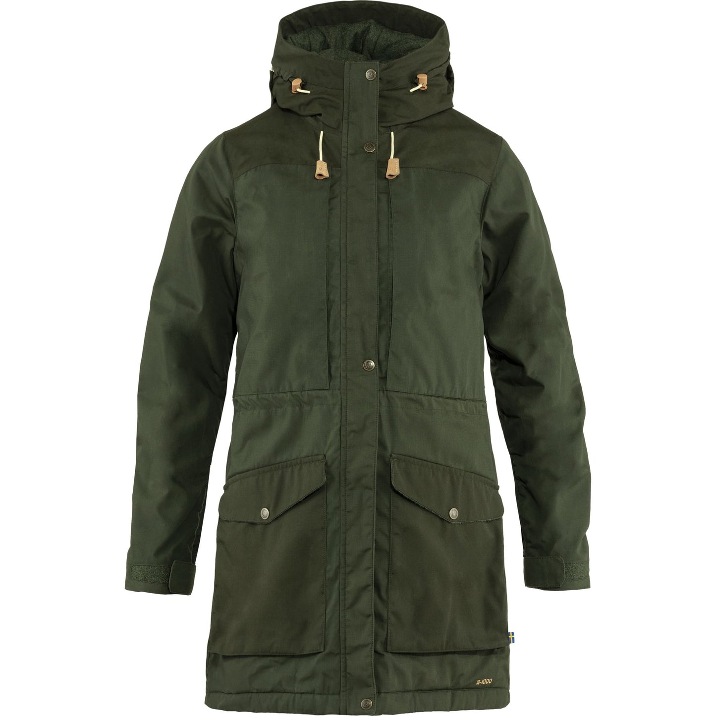 SINGI WOOL PADDED PARKA W - US 6338