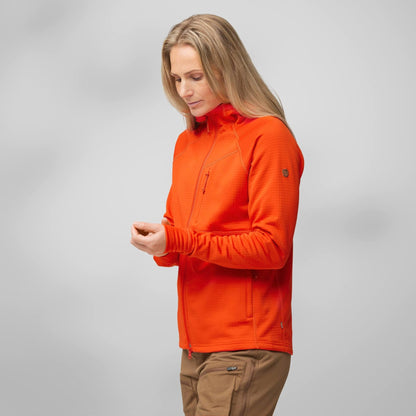 ABISKO GRID FLEECE HOODIE W - US 7191