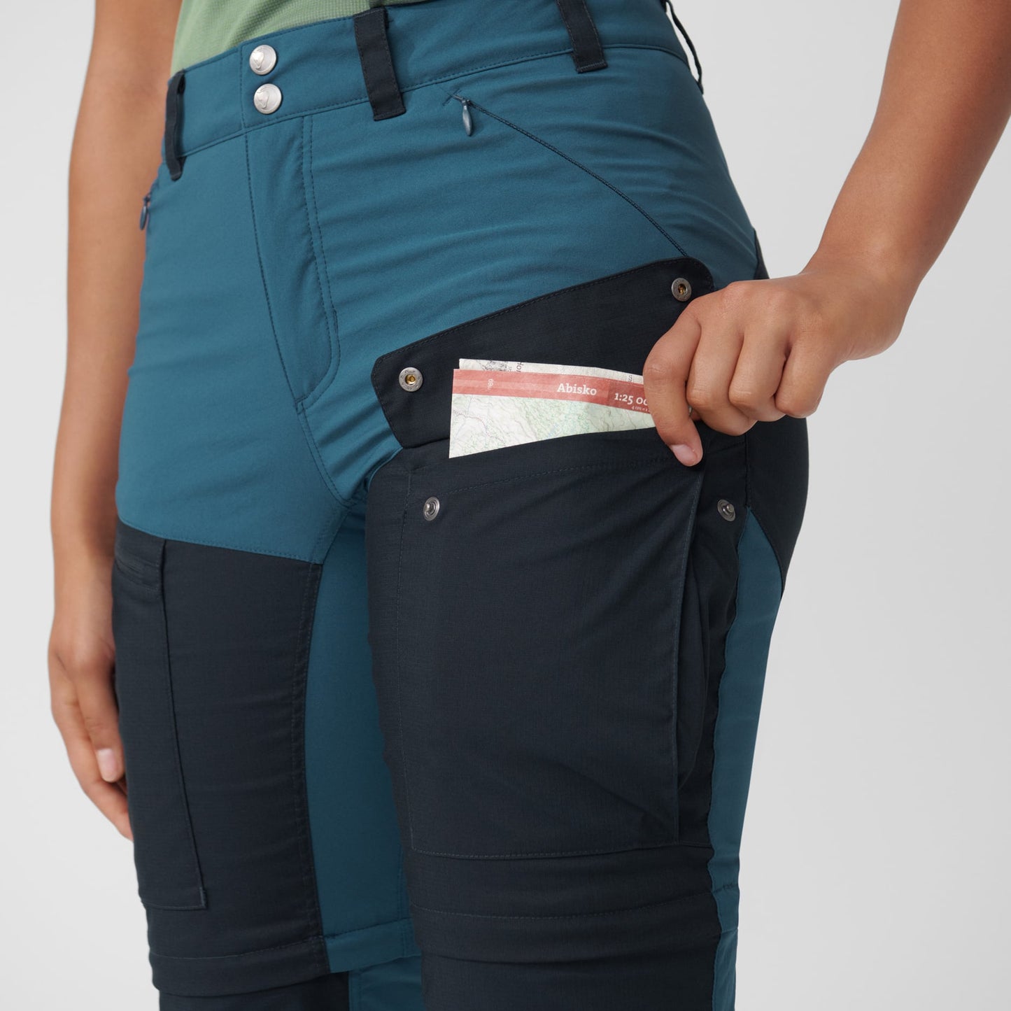 ABISKO MIDSUMMER ZIP OFF TROUSERS W - US 6142