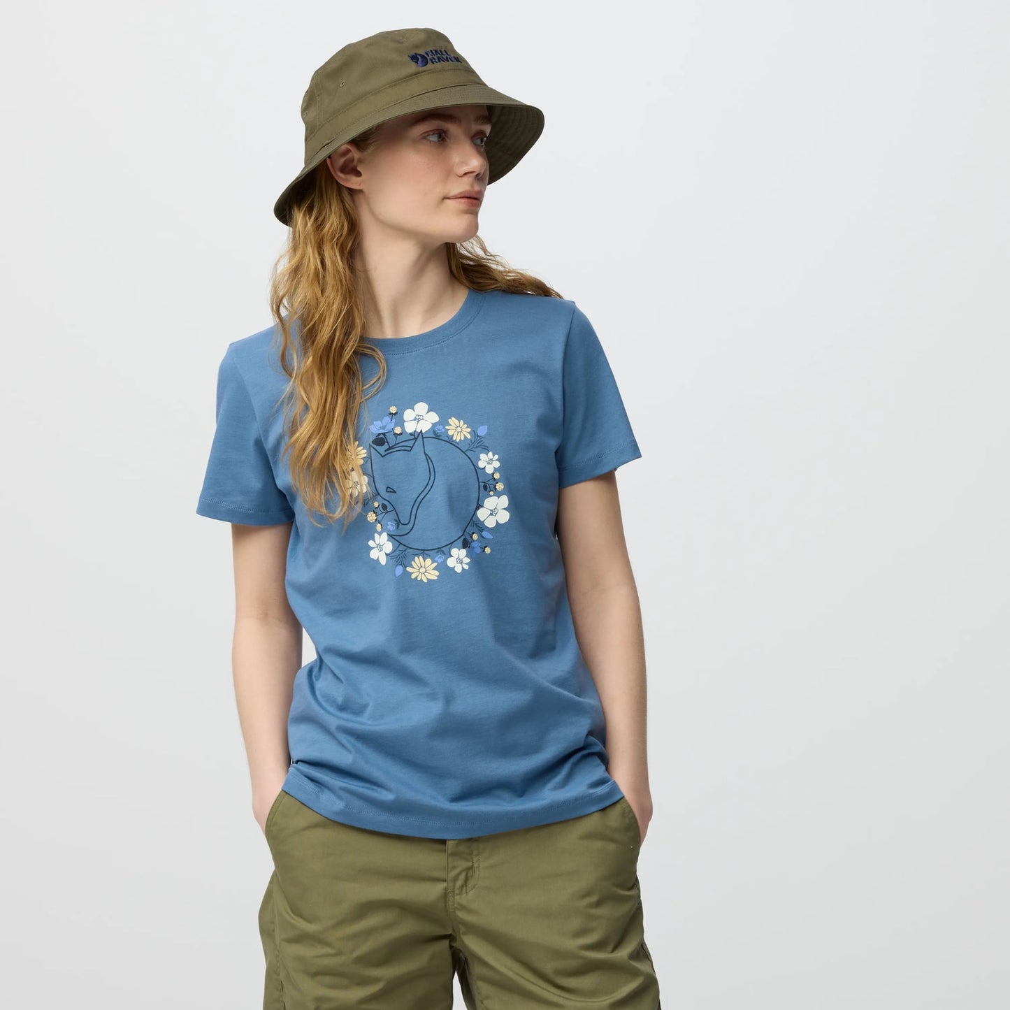 FJÄLLBLOMSTER FOX T-SHIRT W - US 1799
