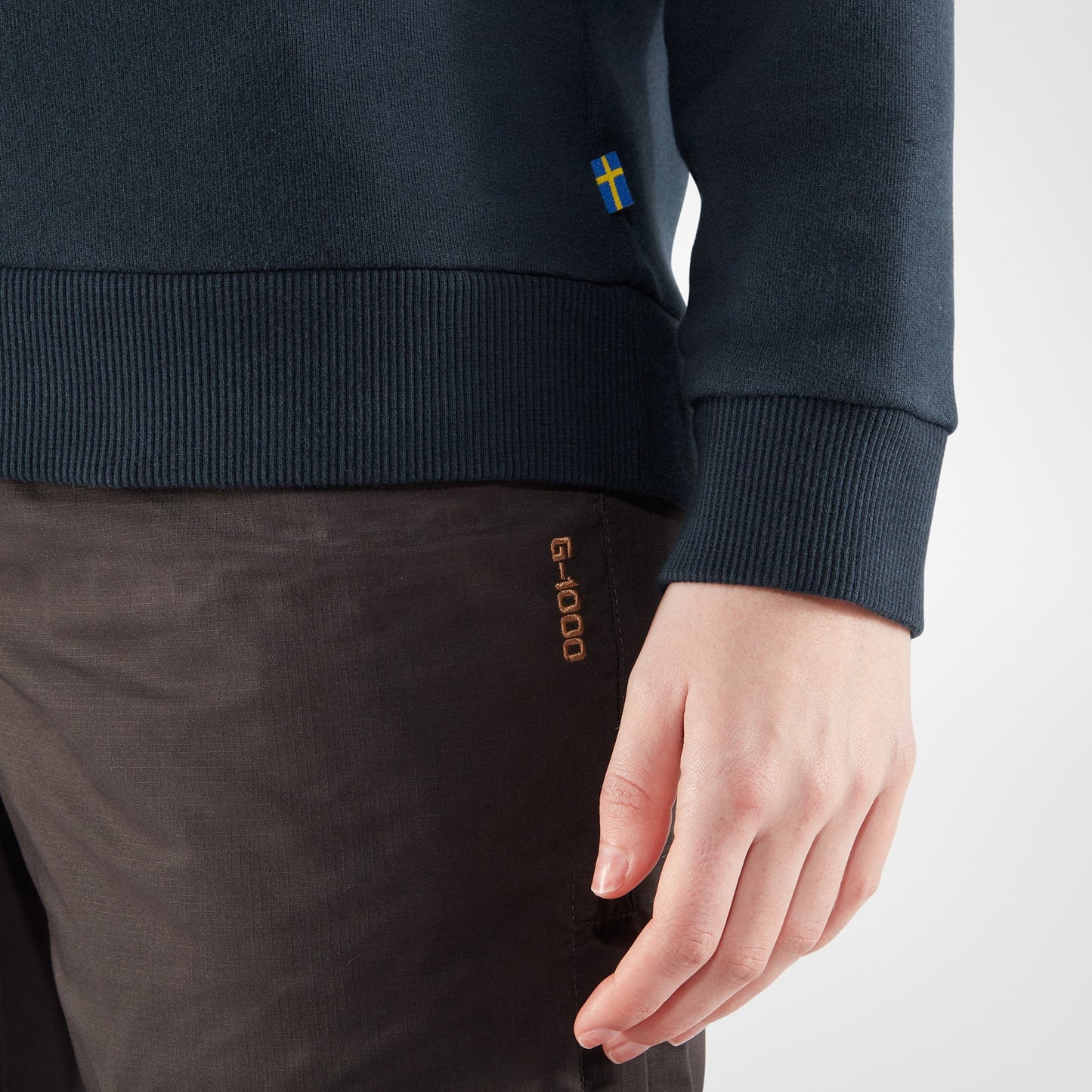 FJÄLLRÄVEN LOGO SWEATER W - US 0873