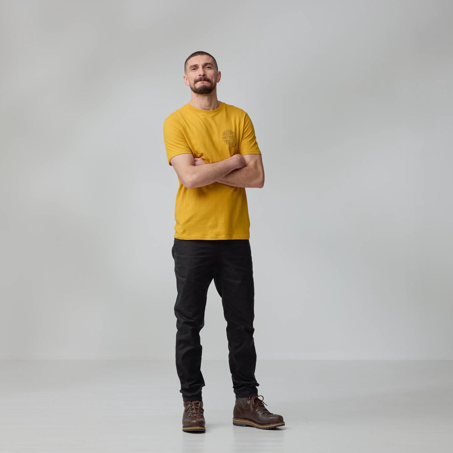 HEMP BLEND OUT HERE T-SHIRT M - US 0564