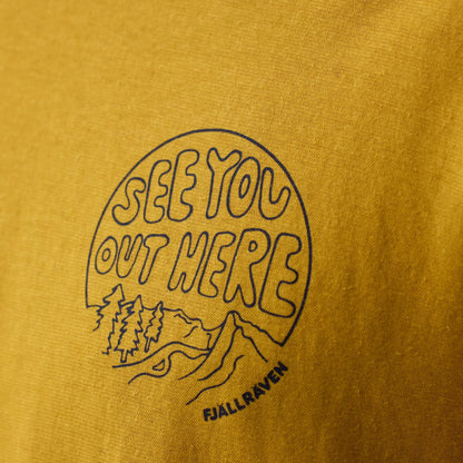 HEMP BLEND OUT HERE T-SHIRT M - US 0564