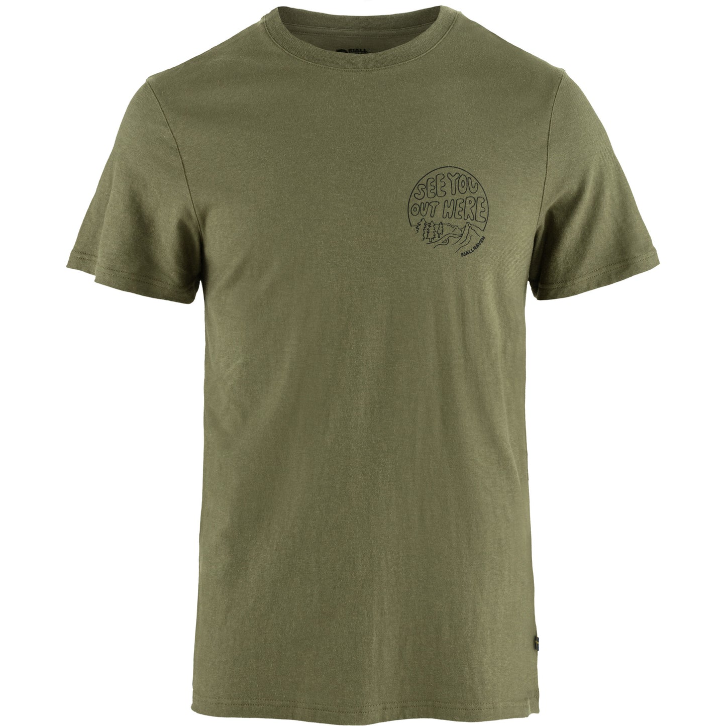 HEMP BLEND OUT HERE T-SHIRT M - US 0564