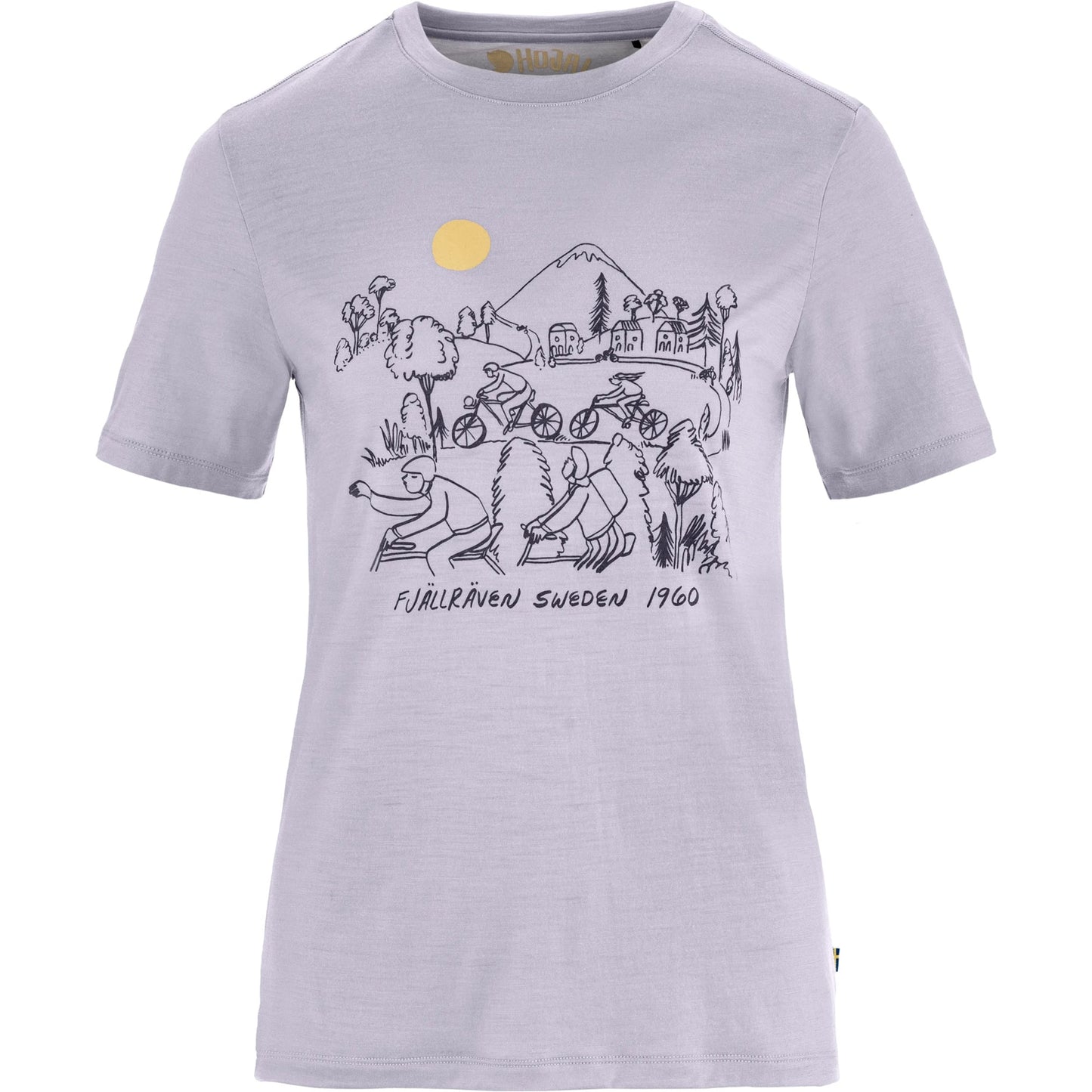 HOJA LUGNT WOOL T-SHIRT W - US 9661