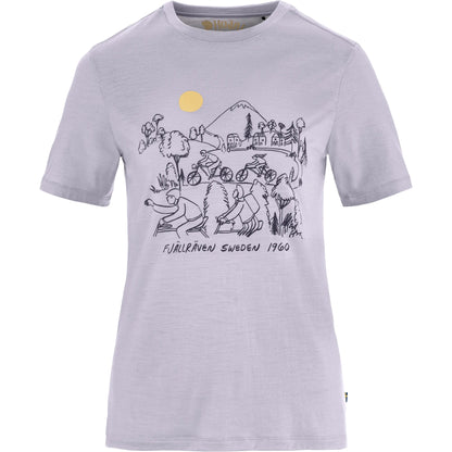 HOJA LUGNT WOOL T-SHIRT W - US 9661