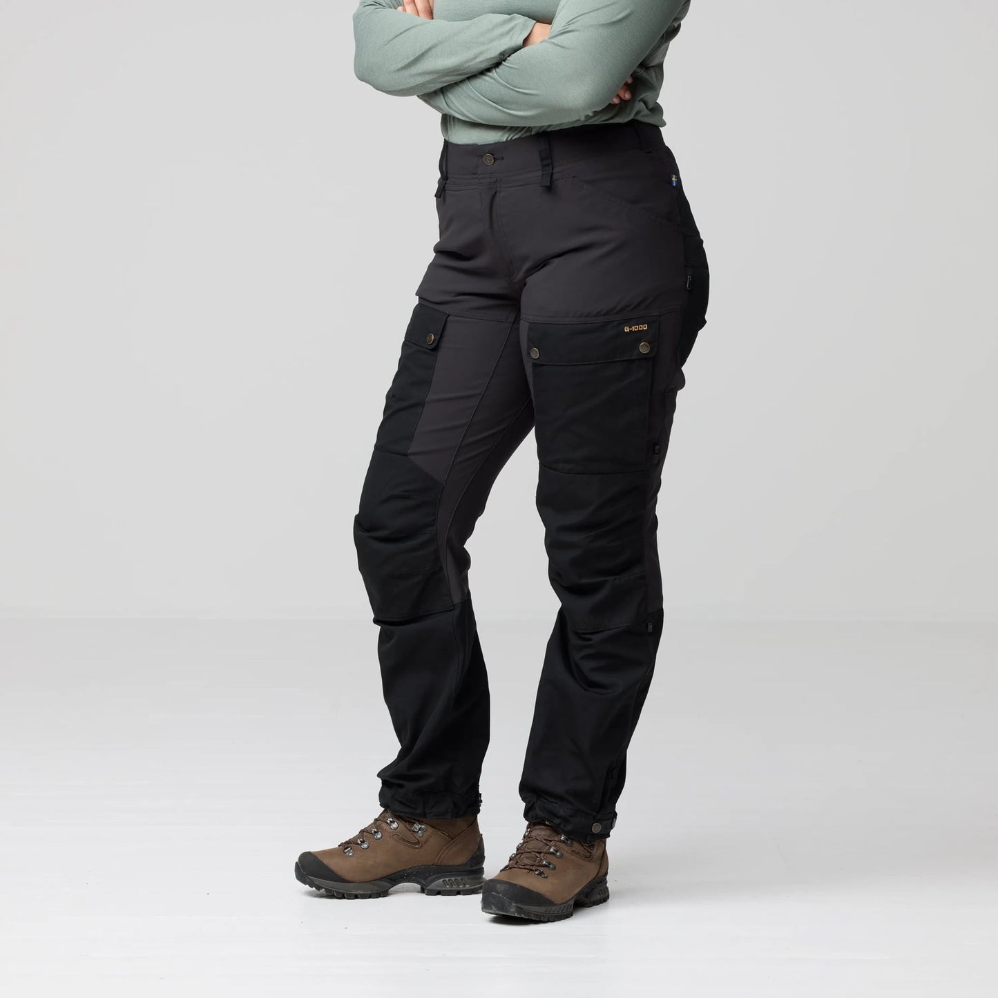 KEB TROUSERS CURVED W - US 1057