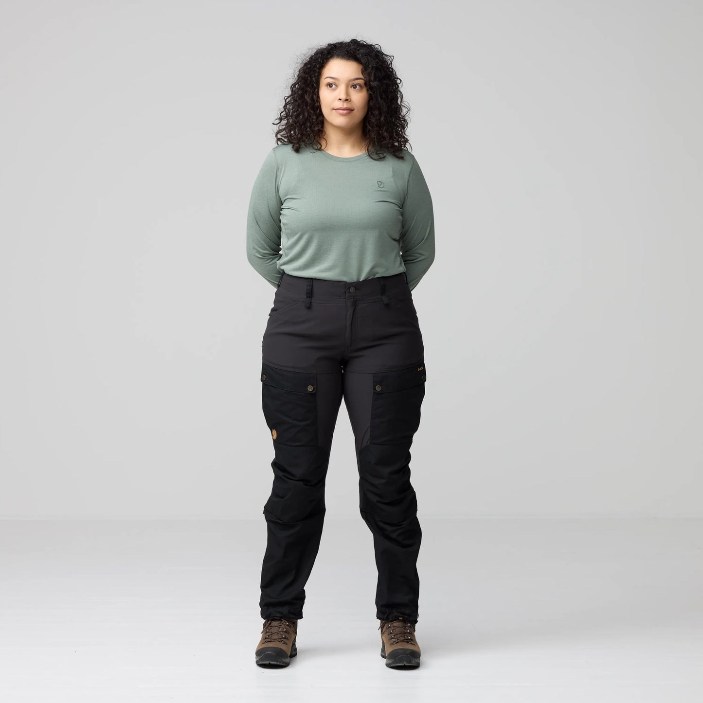KEB TROUSERS CURVED W - US 1057