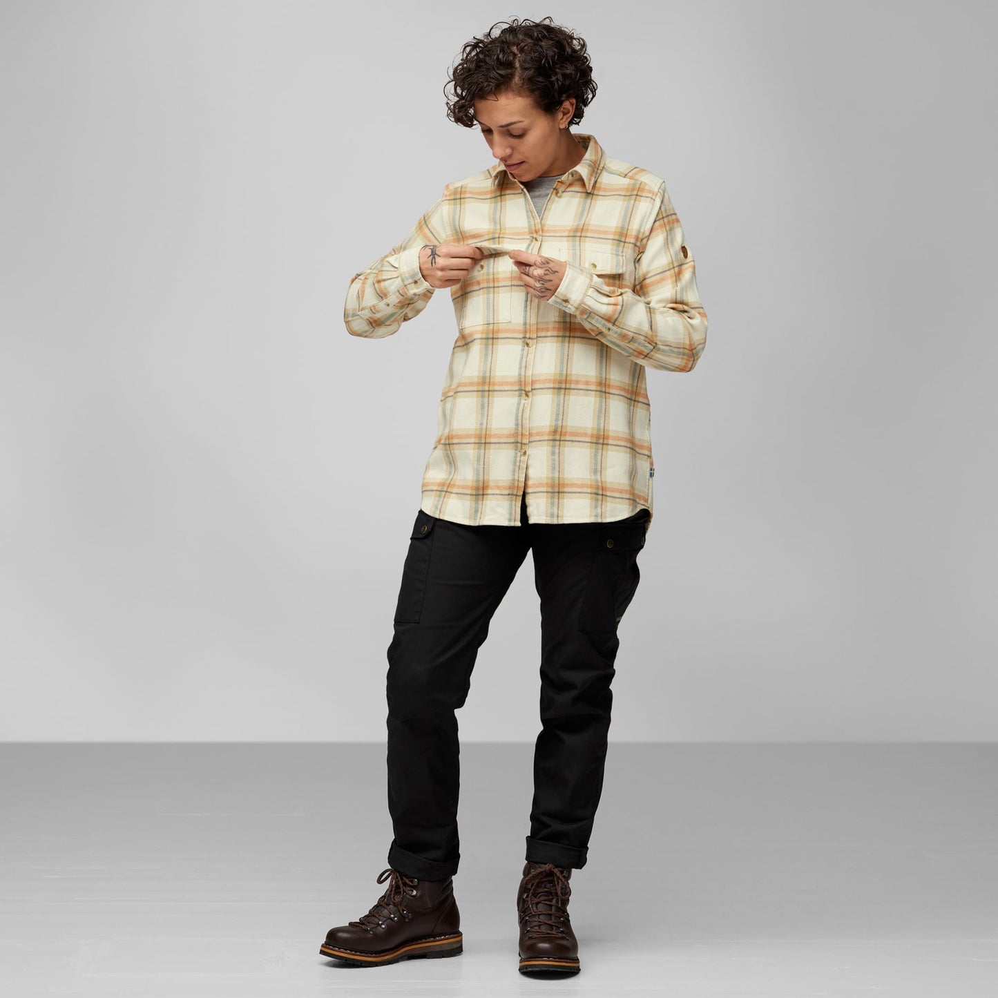 ÖVIK HEAVY FLANNEL SHIRT W - US 0647
