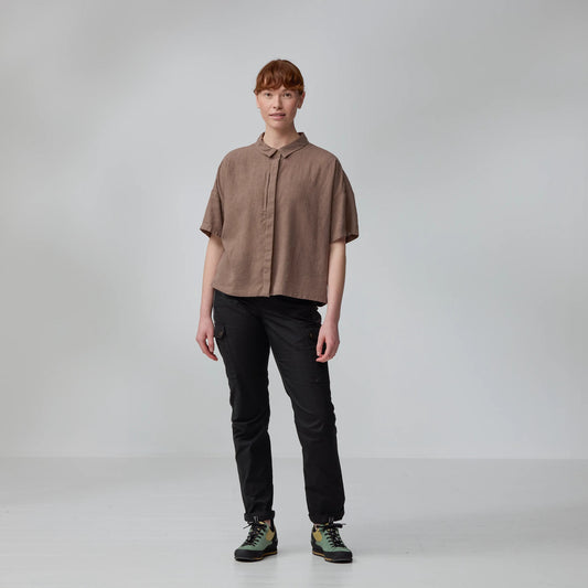 ÖVIK HEMP CAMP SHIRT SS W - US 9676