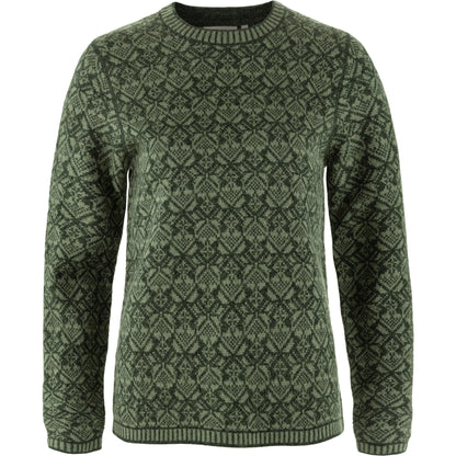SNOW ROUND NECK SWEATER W - US 1071